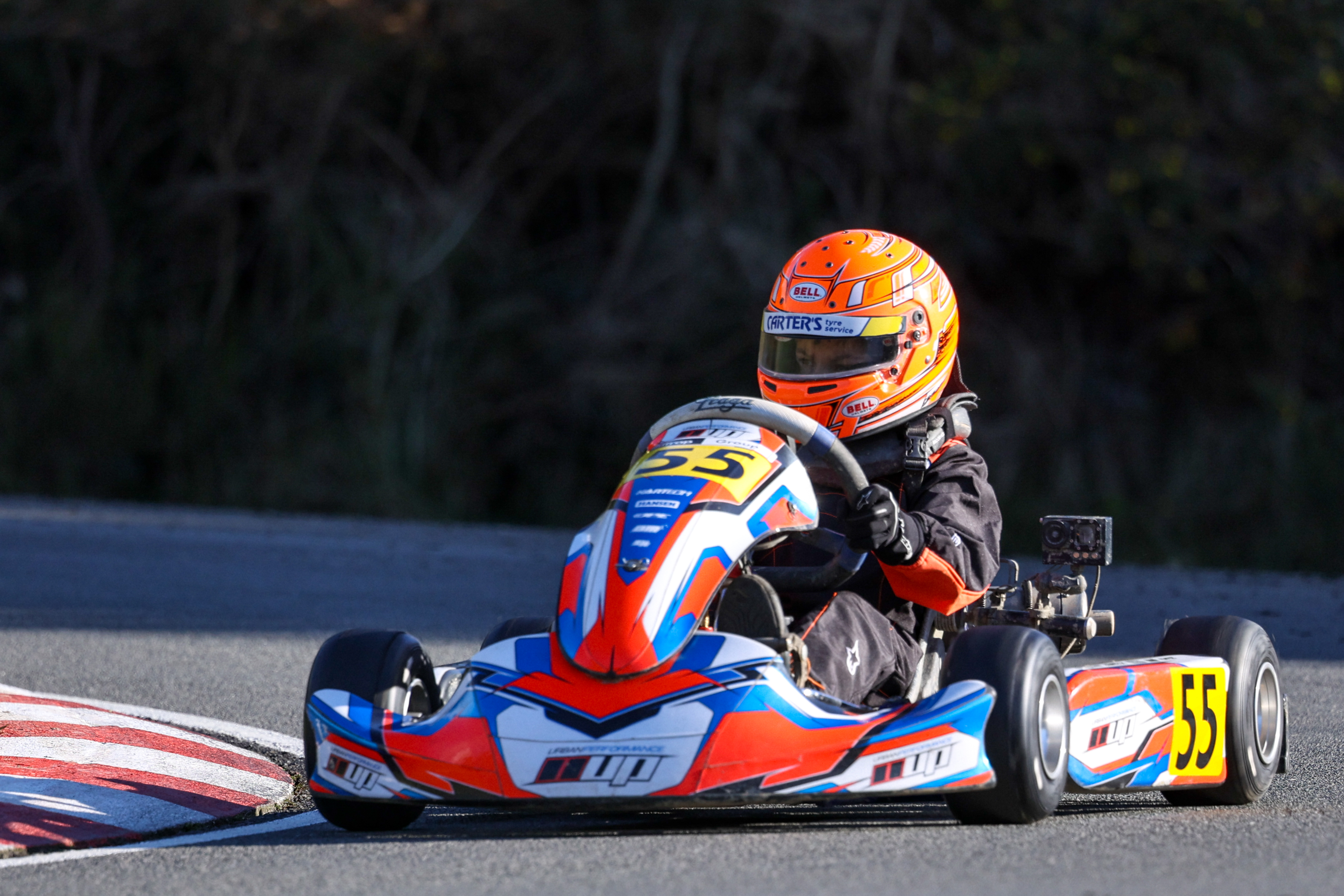 Kart #55 Action Shot