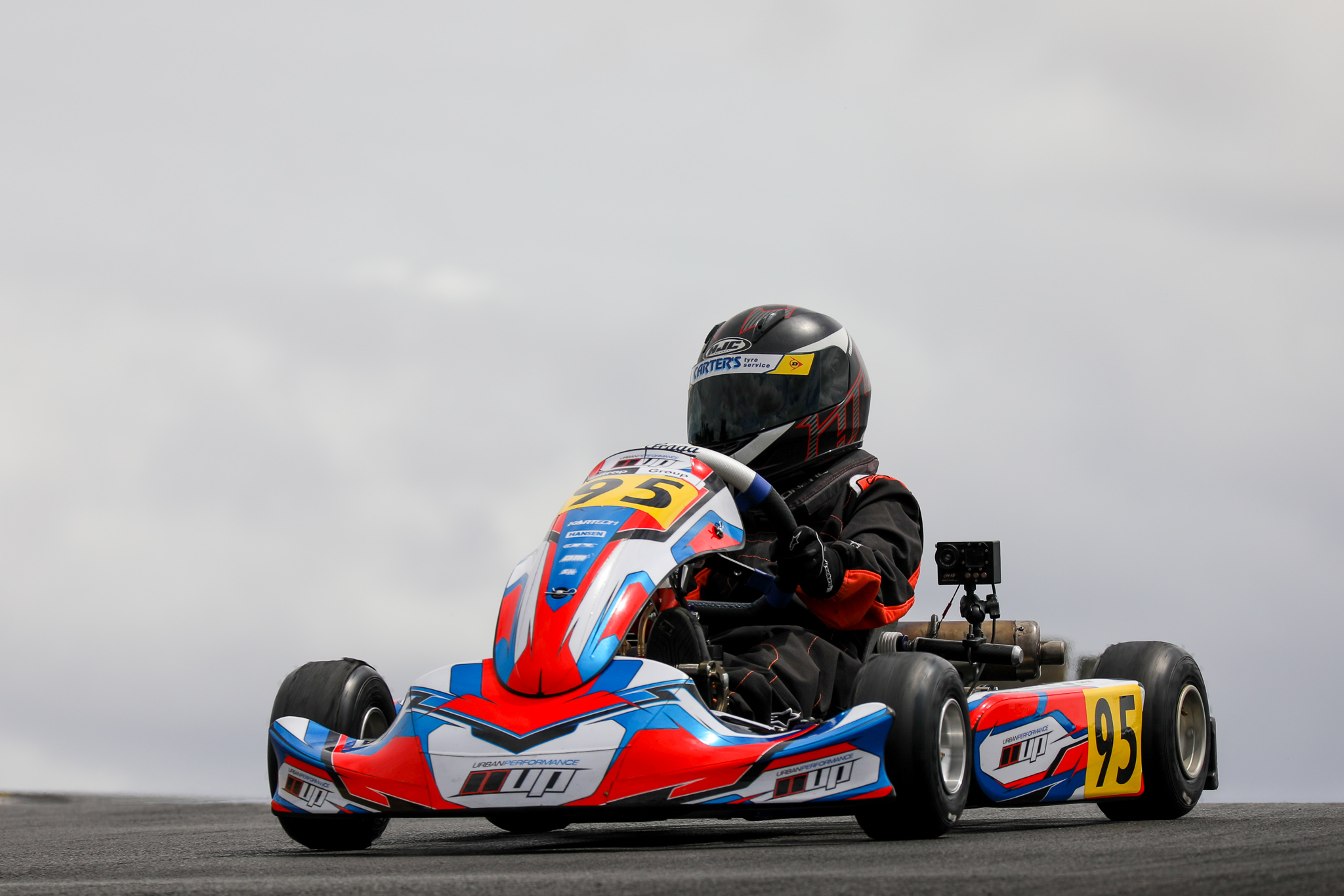 Kart #95 On Track